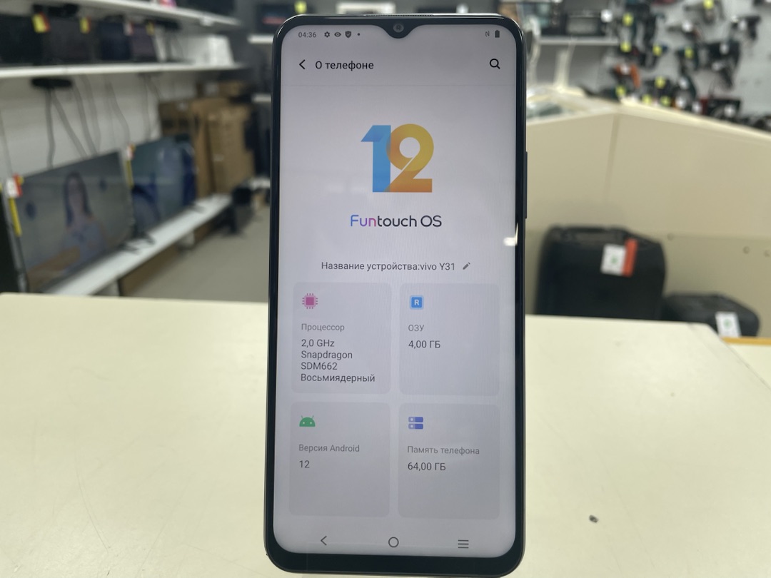 Смартфон Vivo Y31 4/64