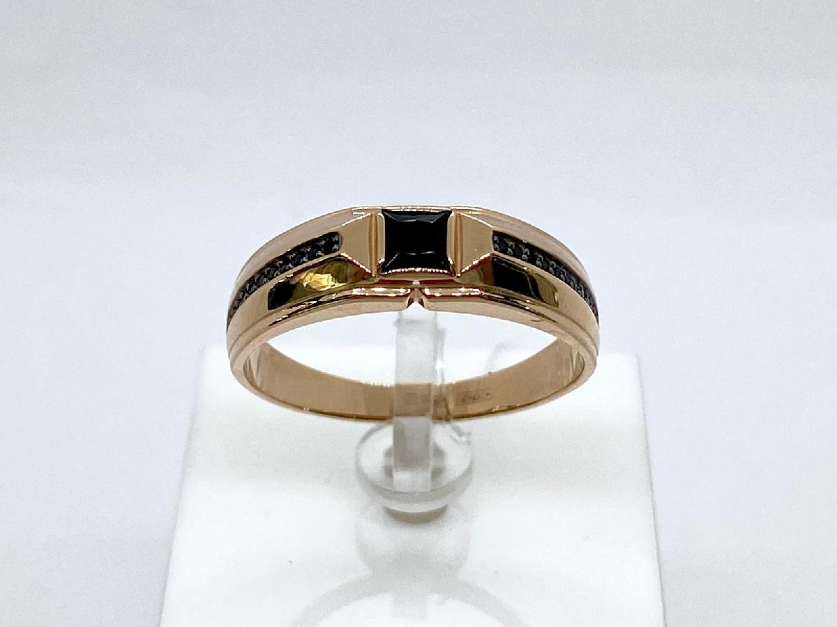 018408 КОЛЬЦО С КАМНЯМИ (Au 585)