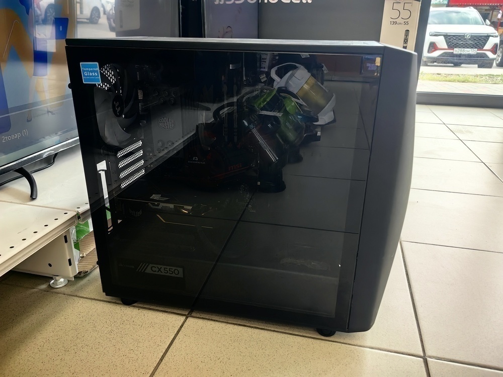 Системный блок THERMALTAKE; Core i5-9400F, GeForce GTX 1660 Super, 16 Гб, 500 Гб, 2 Tb