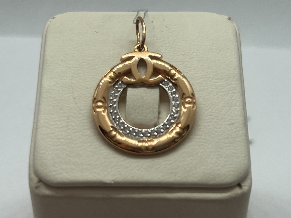 ПОДВЕСКА С КАМНЯМИ (Au 585)