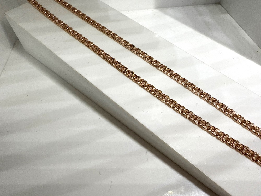 ЦПБС585 ЦЕПЬ ПУСТОТЕЛАЯ Бисмарк (Au 585)