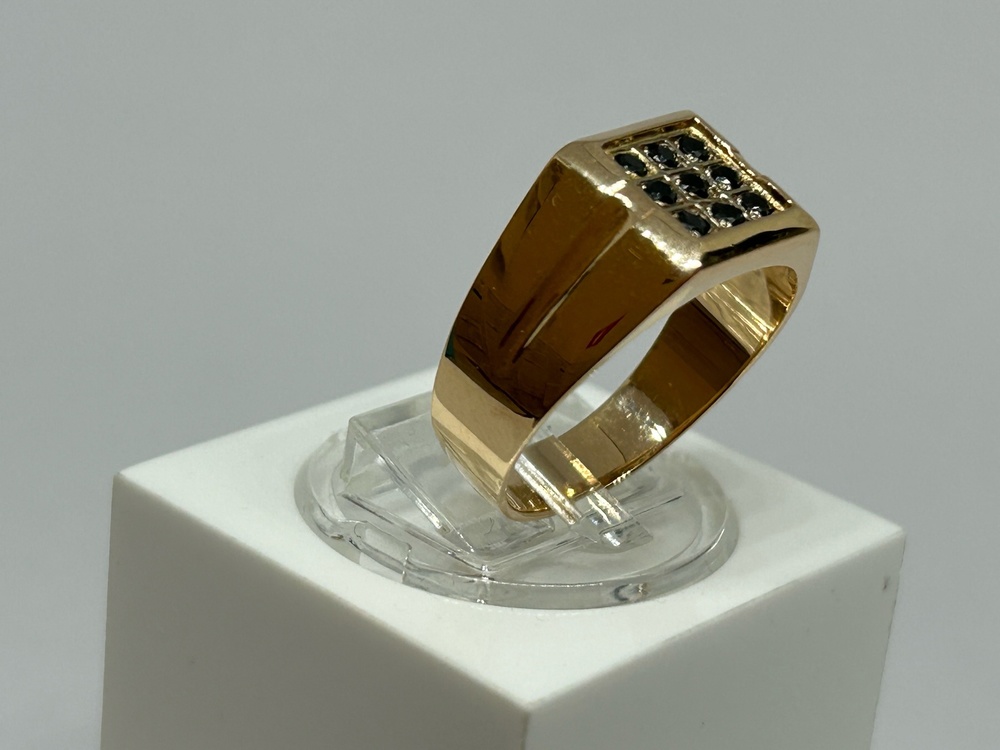 ПЕЧКМИ585 ПЕЧАТКА С КАМНЯМИ (Au 585)