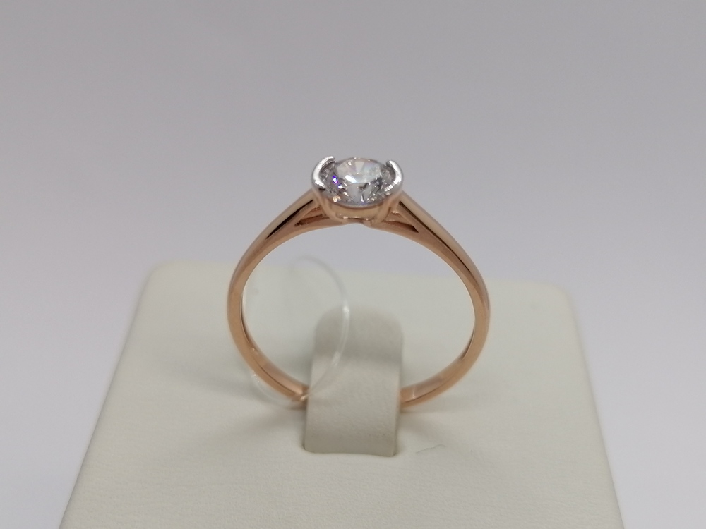 011511-1102 КОЛЬЦО С КАМНЕМ (Au 585)