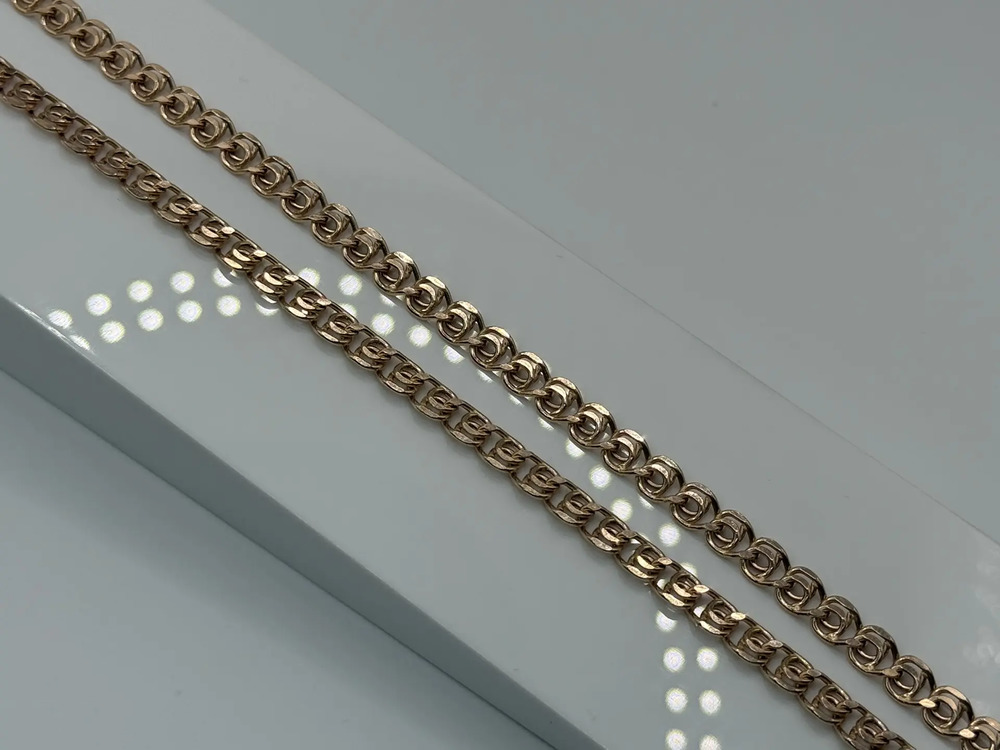 ЦЕПЬ ПУСТОТЕЛАЯ Лав (Au 585)