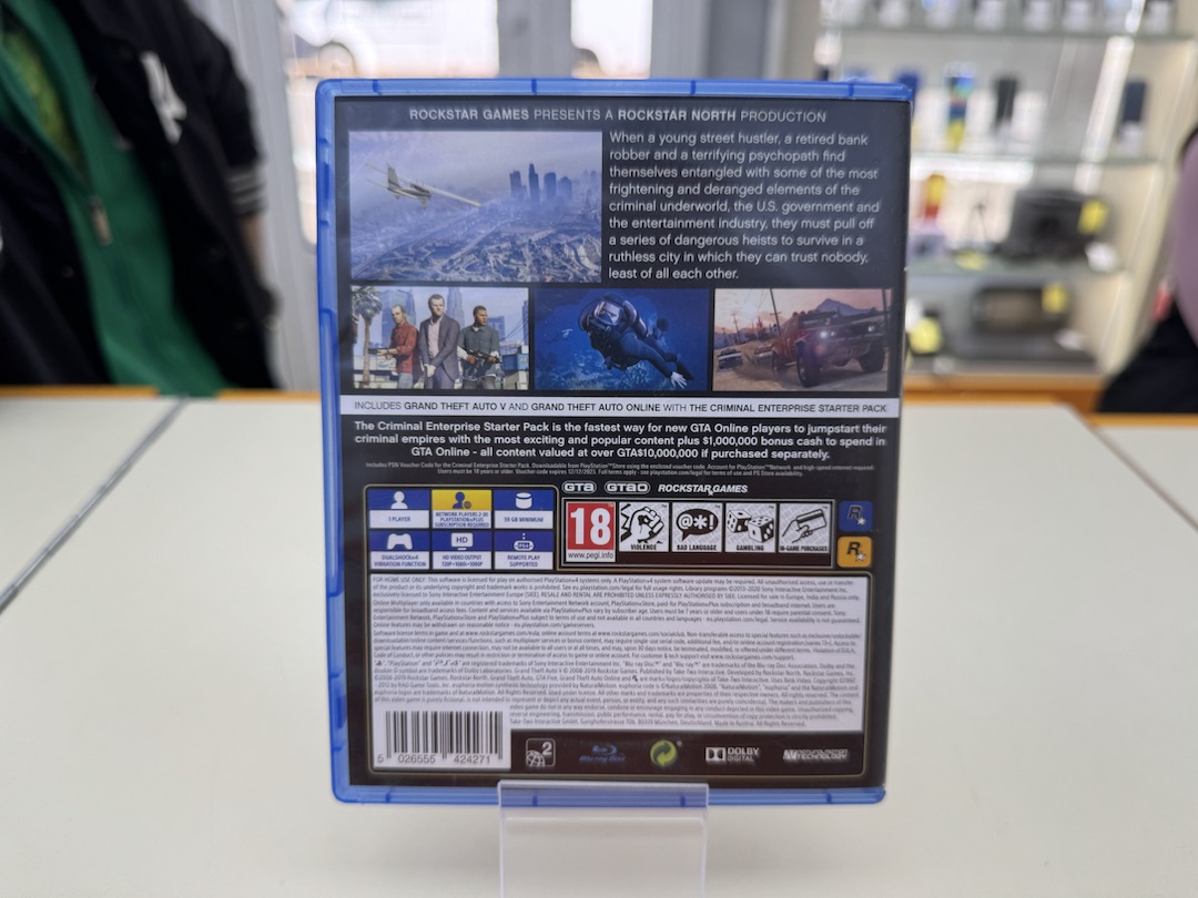 Игра Playstation 4 GTA 5