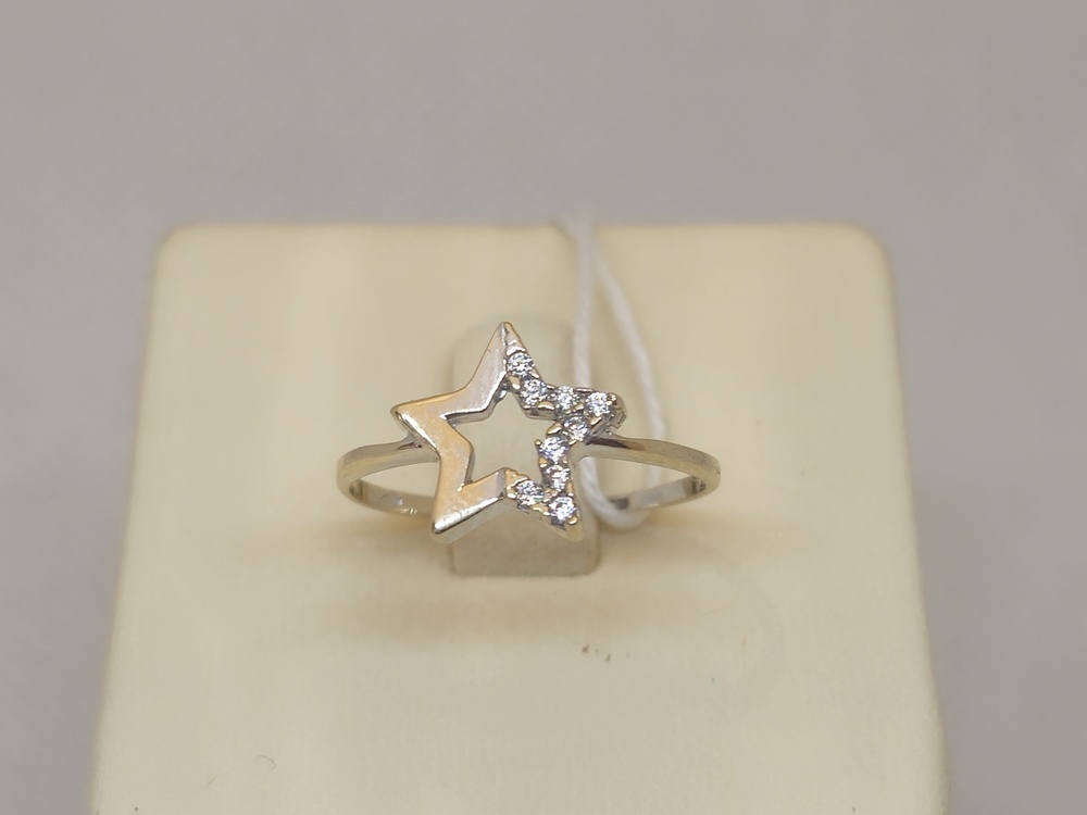 КОЛКМИ585 КОЛЬЦО С КАМНЯМИ (Au 585)