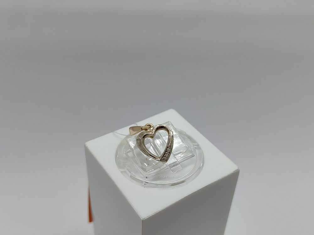 ПОДКМИ585 ПОДВЕСКА С КАМНЯМИ (Au 585)