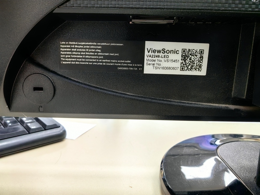 Монитор Viewsonic VA2246-LED