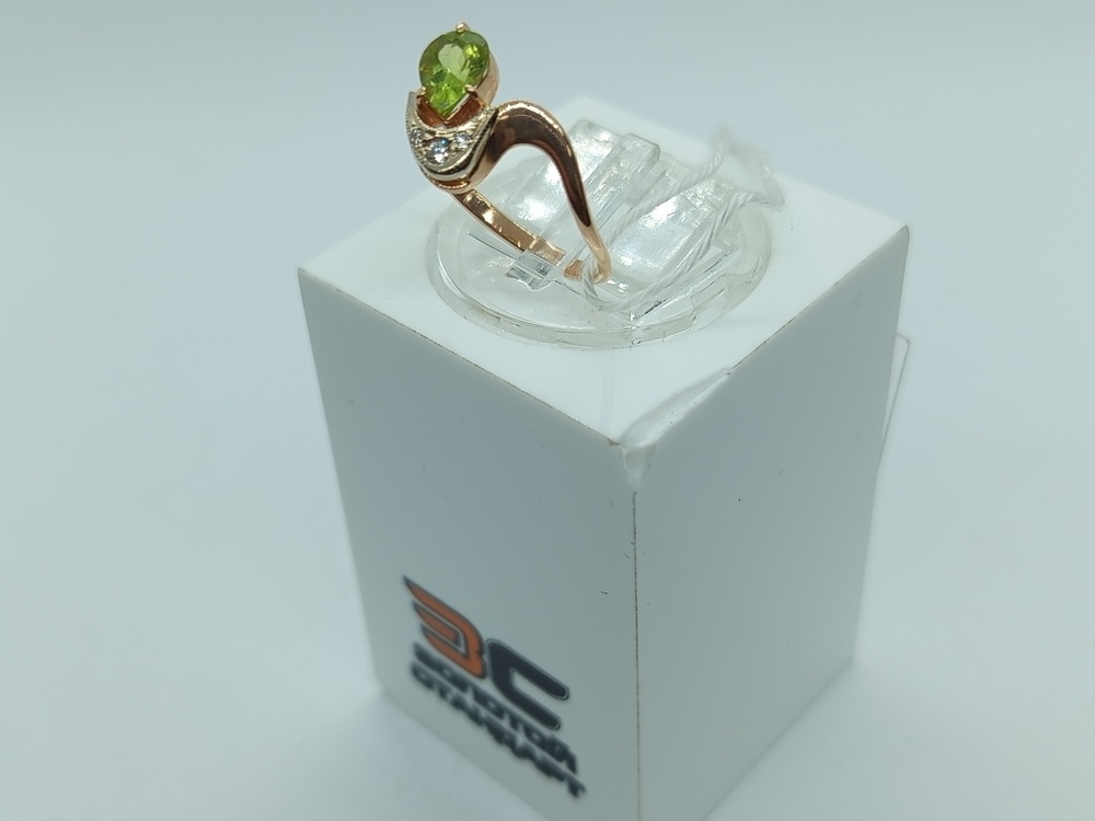 КОЛКМИ585 КОЛЬЦО С КАМНЯМИ (Au 585)