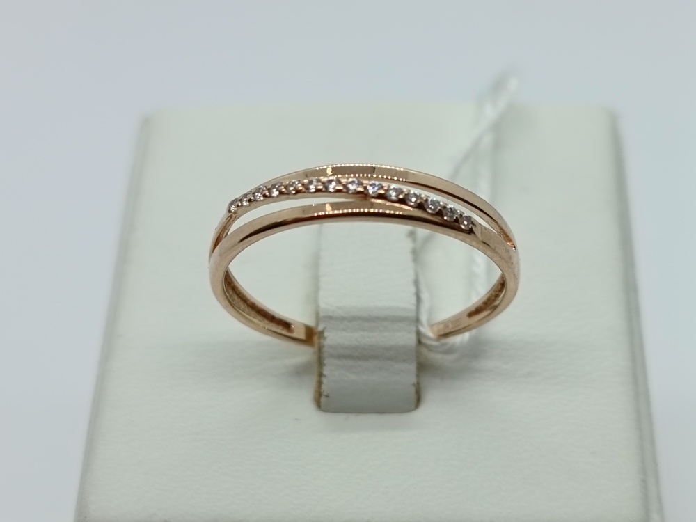 КОЛКМИ585 КОЛЬЦО С КАМНЯМИ (Au 585)