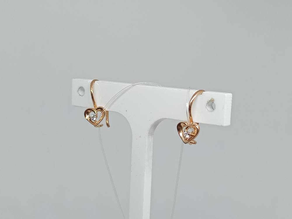 51-120-00748-1 СЕРЬГИ С ПЕТЕЛЬКОЙ (Au 585)