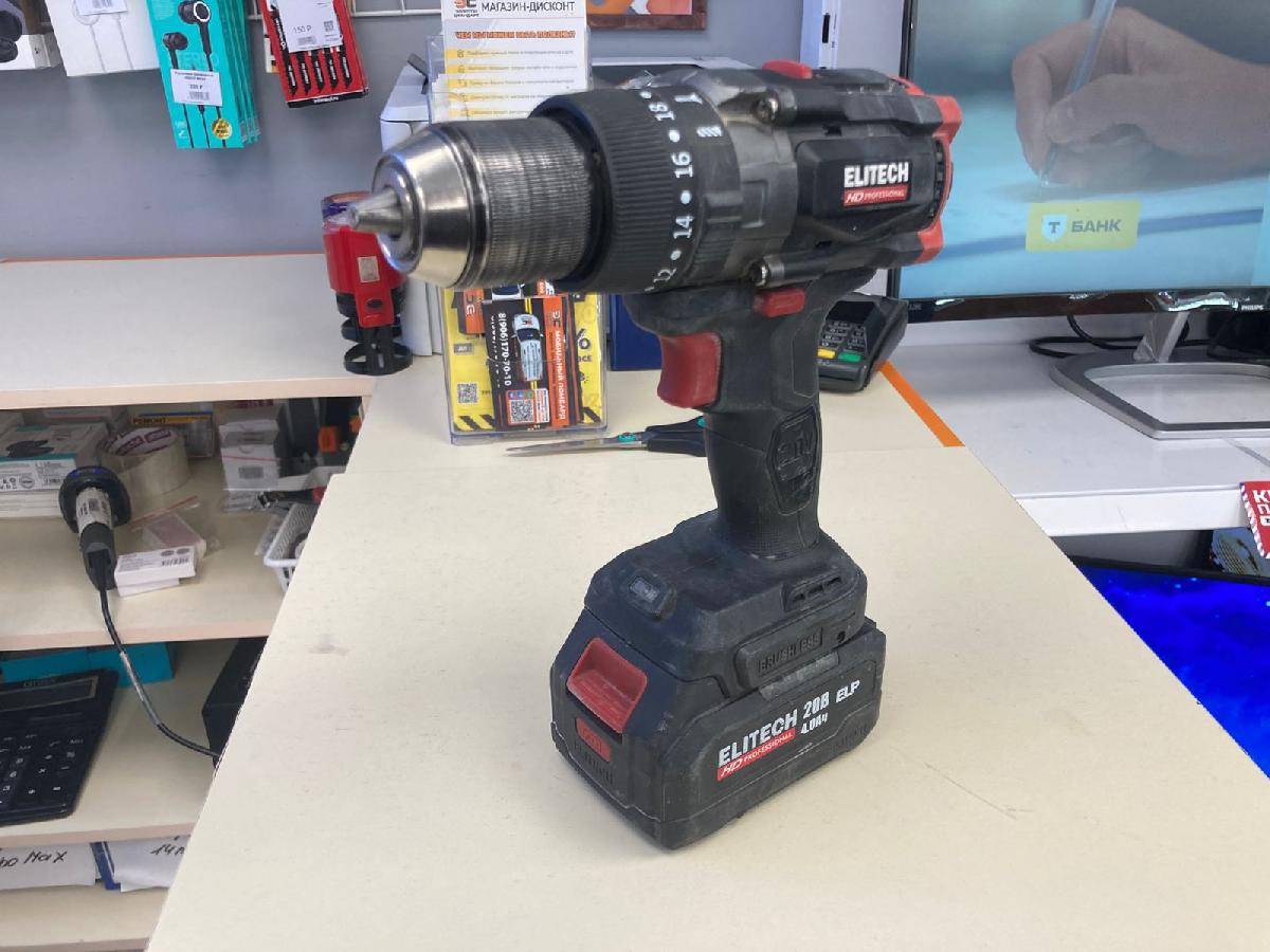 Шуруповерт Elitech CD 20BL2 Шуруповерт Elitech CD 20BL2