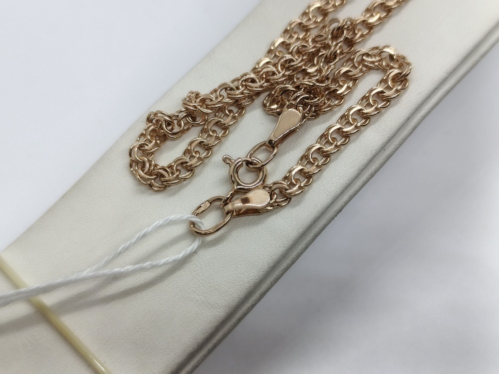 ЦЕПЬ ПОЛНОВЕСНАЯ Бисмарк (Au 585)