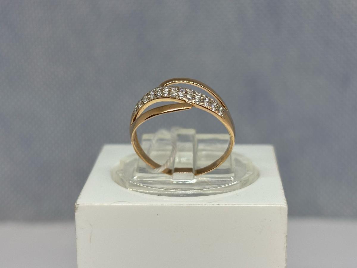 КОЛКМИ585 КОЛЬЦО С КАМНЯМИ (Au 585)