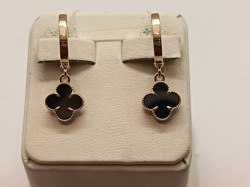 СЕРЬГИ ОНИКС (Au 585)