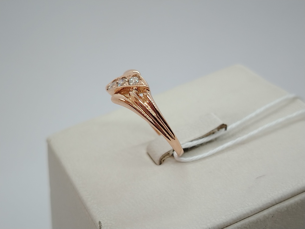 КОЛЬЦО БРИЛЛИАНТ Au 585