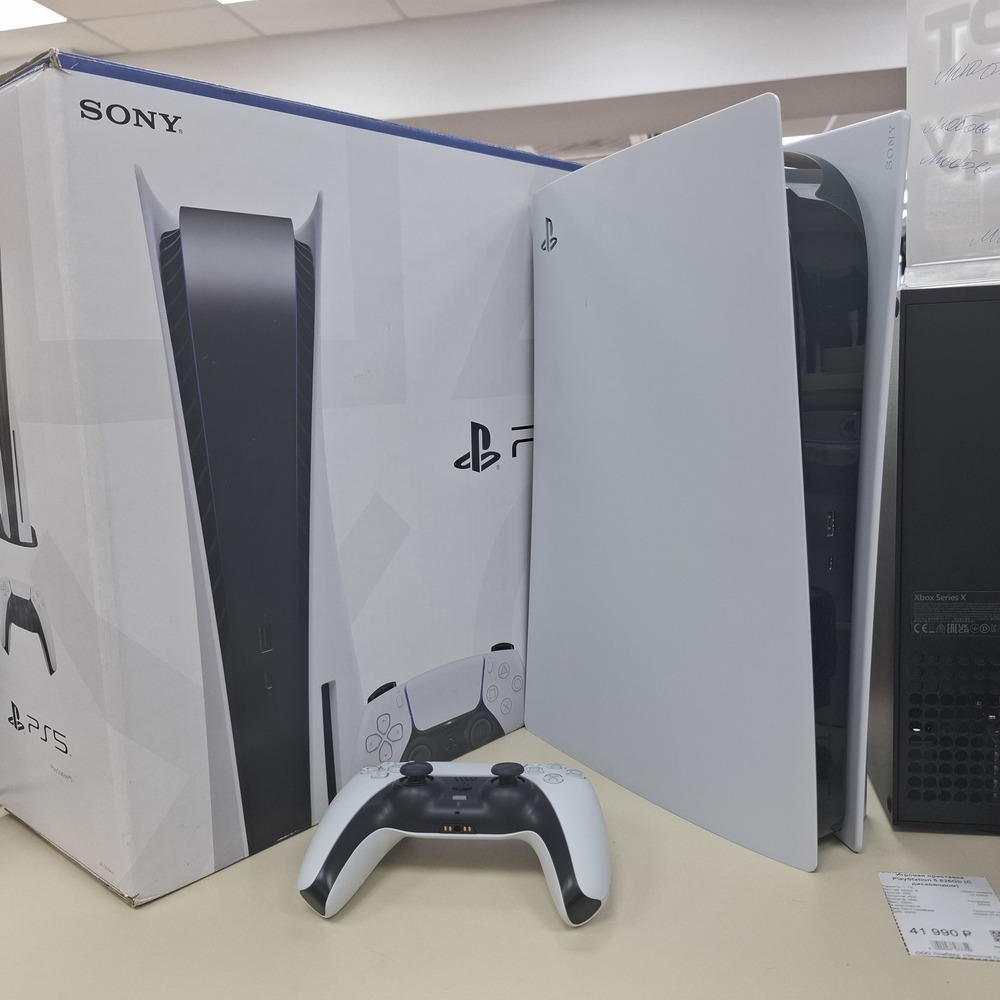 Игровая приставка PlayStation 5 825Gb (С дисководом)