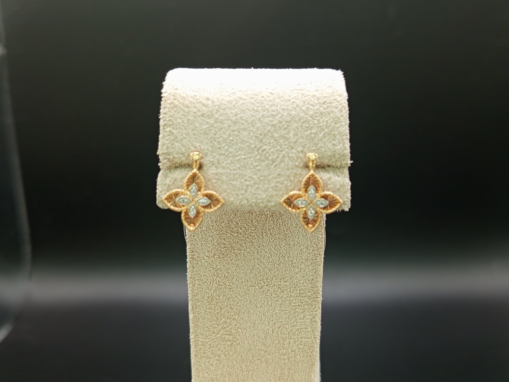 СЕРЬГИ С КАМНЯМИ (Au 585)