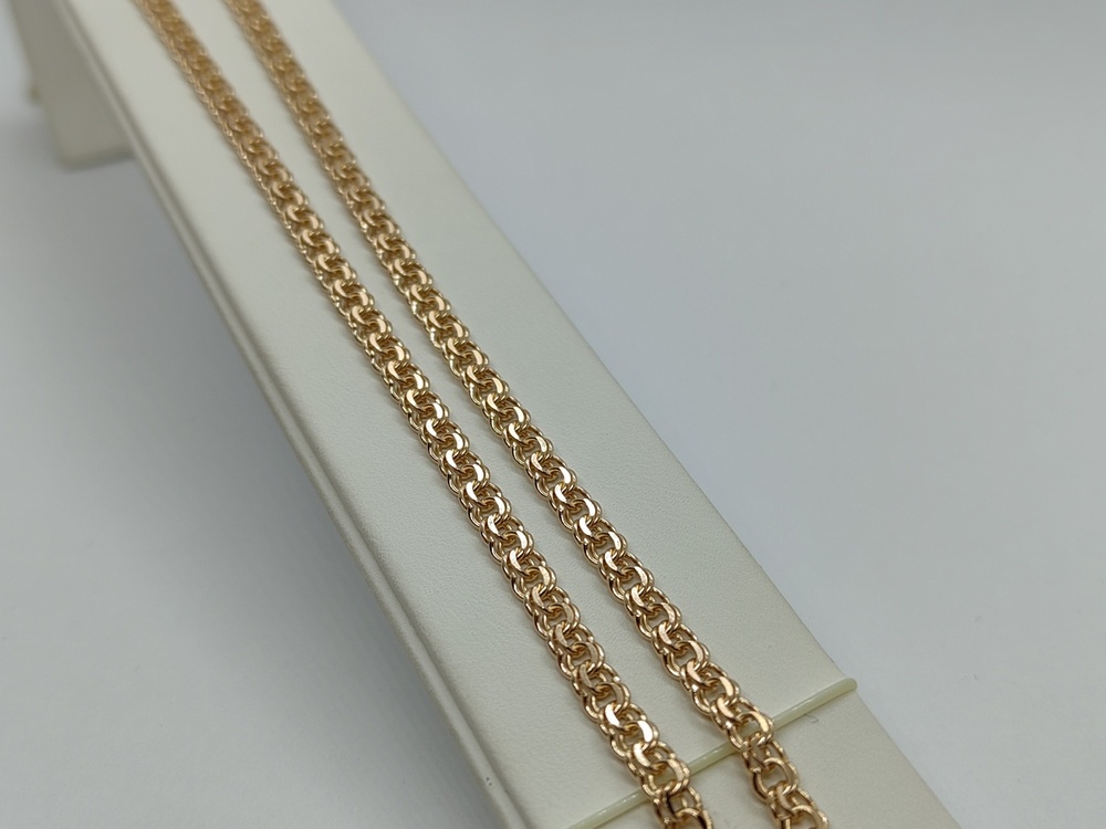 ЦЕПЬ ПОЛНОВЕСНАЯ Бисмарк (Au 585)