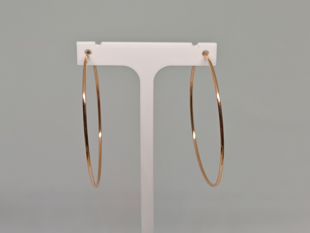 СКОН585 СЕРЬГИ КОНГО (Au 585)