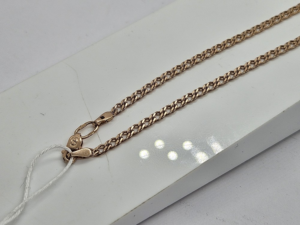 ЦЛР2585 ЦЕПЬ ПОЛНОВЕСНАЯ Ромб двойной (Au 585)