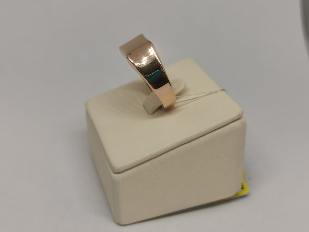 КОЛЬЦО ПЕЧАТКА без камня (Au 585)