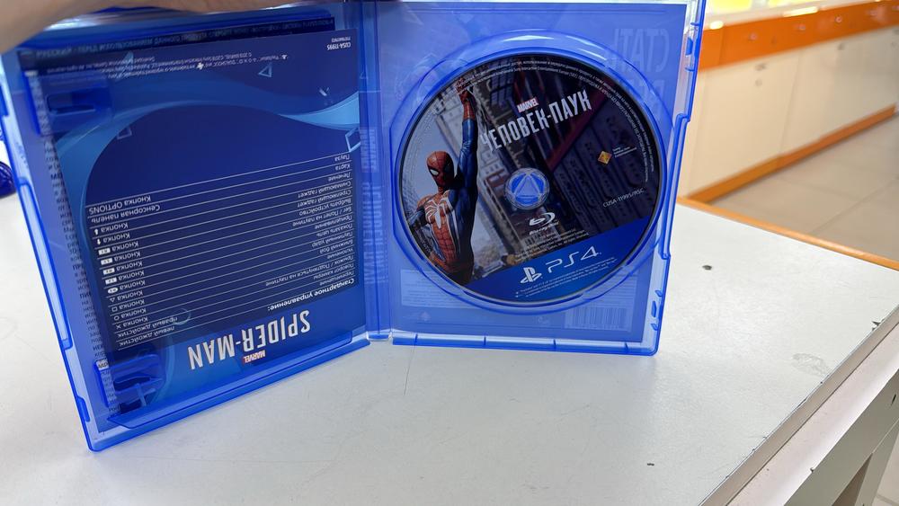 Игра Playstation 4 Человек паук