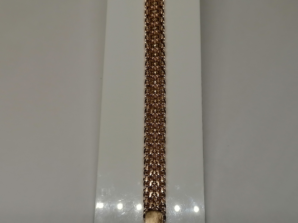 БРАСЛЕТ ПОЛНОВЕСНЫЙ Бисмарк (Au 585)