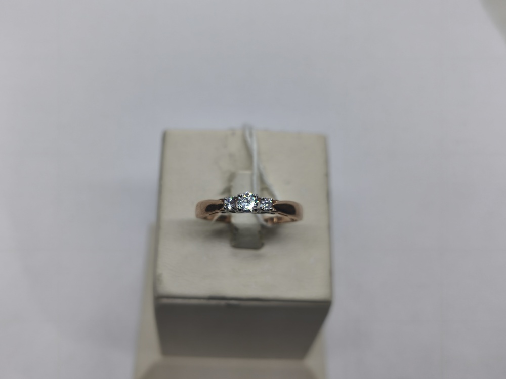 КОЛКМИ585 КОЛЬЦО С КАМНЯМИ (Au 585)