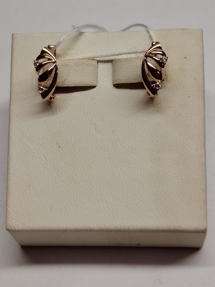 СЕРЬГИ С КАМНЯМИ (Au 585)