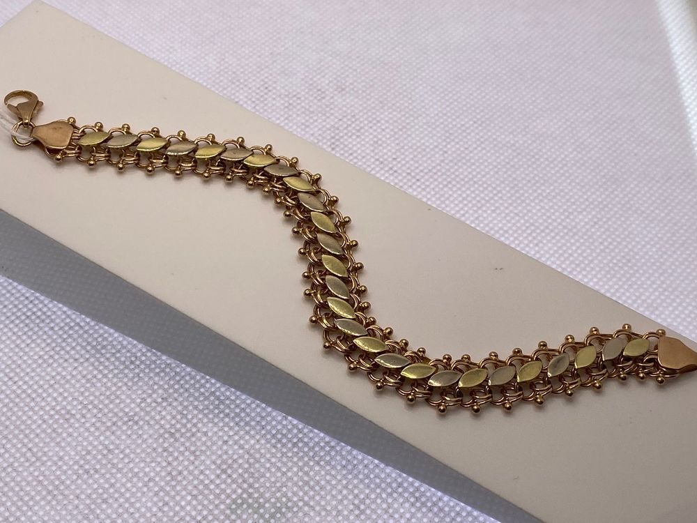 БРАСЛЕТ ПОЛНОВЕСНЫЙ Фантазия Au 585