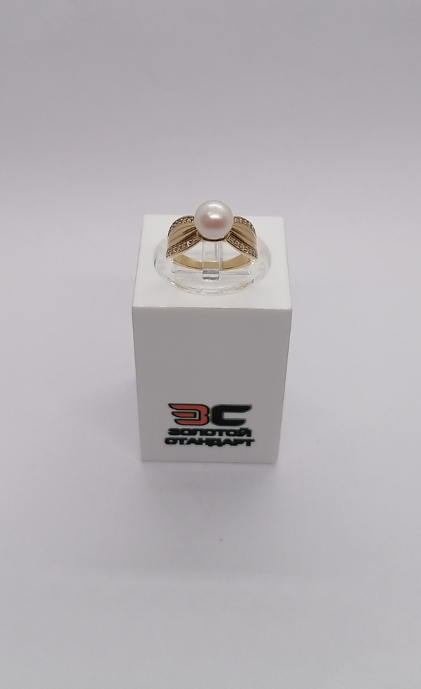 КОЛКМИ585 КОЛЬЦО С КАМНЯМИ (Au 585)