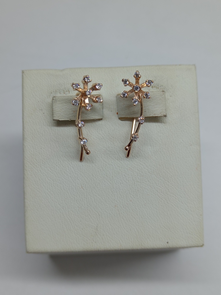 СЕРЬГИ КАФФЫ (Au 585)