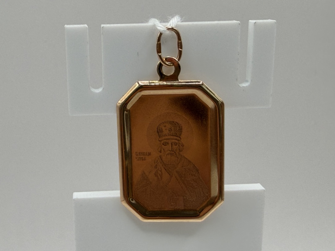 ПОДВЕСКА ИКОНА БЕЗ КАМНЯ (Au 585)
