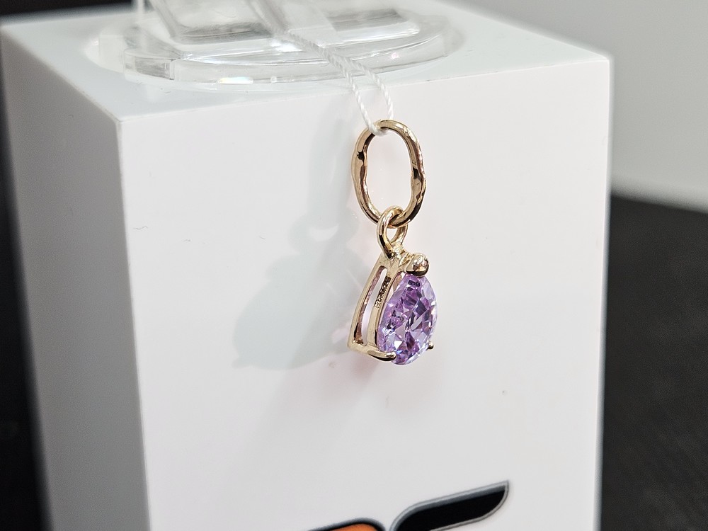 ПОДКМ585 ПОДВЕСКА С КАМНЕМ (Au 585)