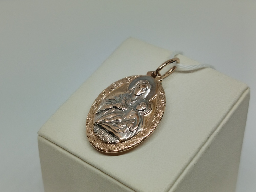 ПОДВЕСКА ИКОНА БЕЗ КАМНЯ (Au 585)