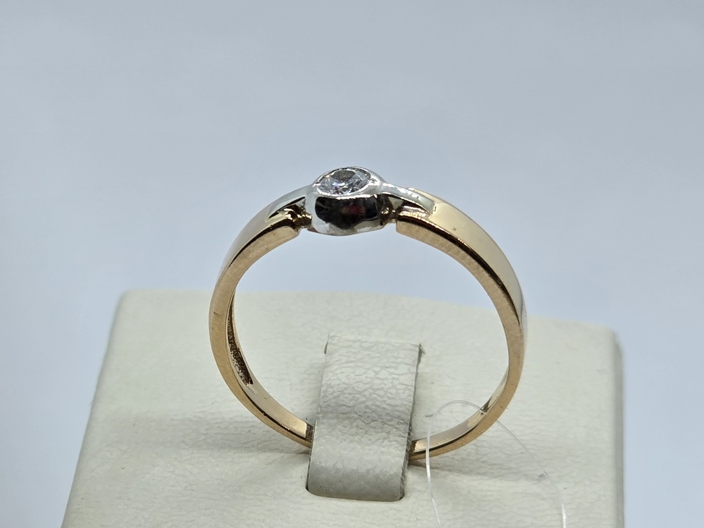 КОЛЬЦО С КАМНЕМ (Au 585)