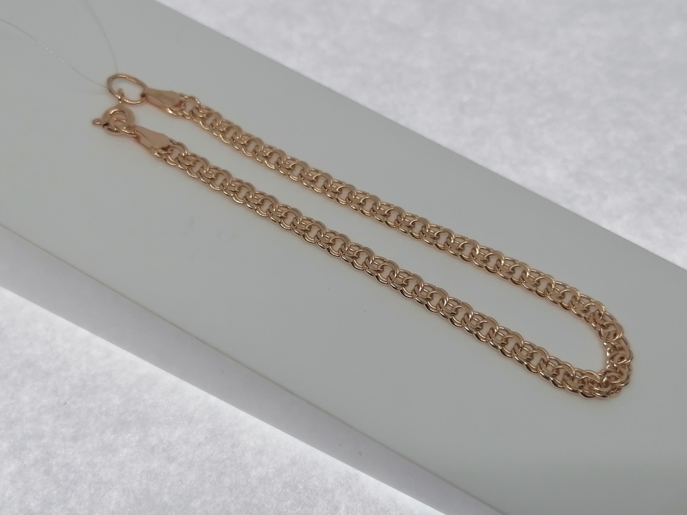 БРАСЛЕТ ПОЛНОВЕСНЫЙ Бисмарк (Au 585)