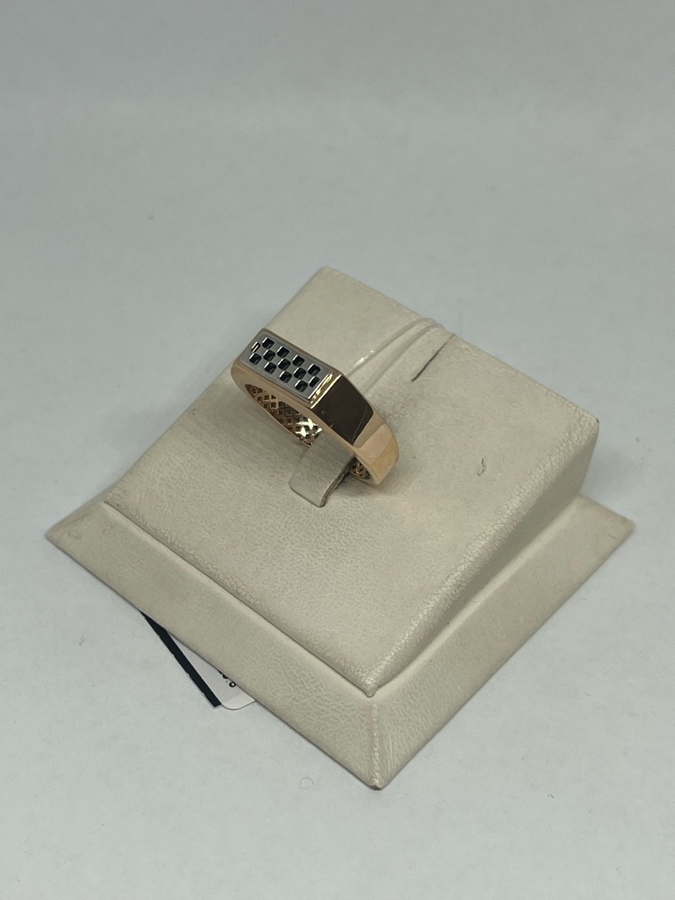 КОЛЬЦО ПЕЧАТКА с камнем (Au 585)