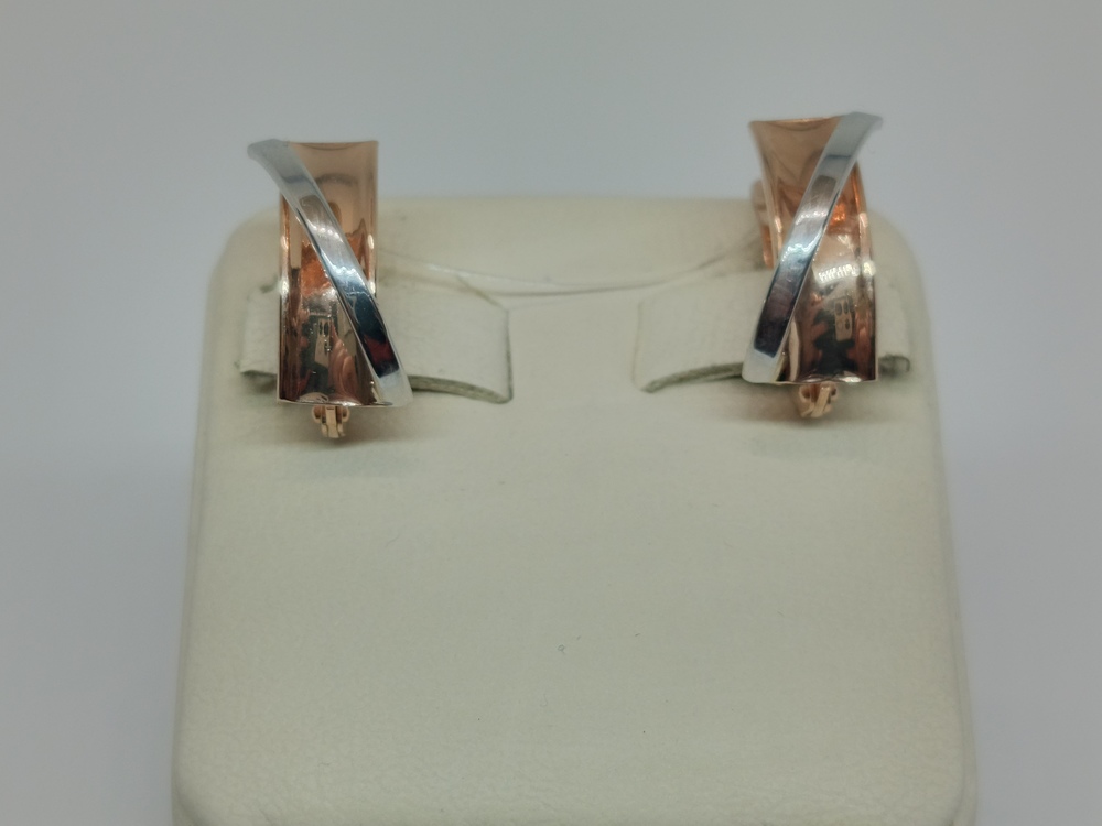 СЕРЬГИ БЕЗ КАМНЯ (Au 585)