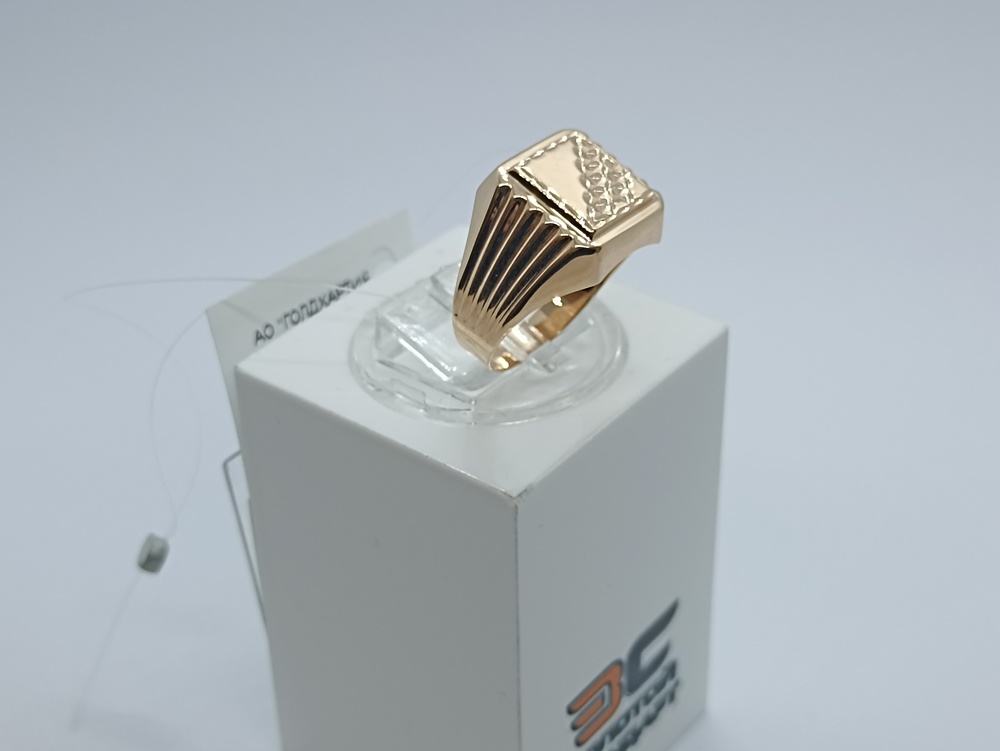 040052 КОЛЬЦО ПЕЧАТКА (Au 585)