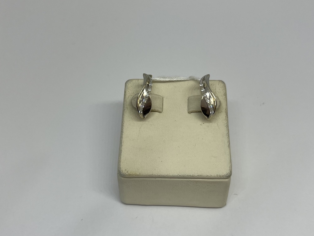 СКМИ585 СЕРЬГИ С КАМНЯМИ (Au 585)