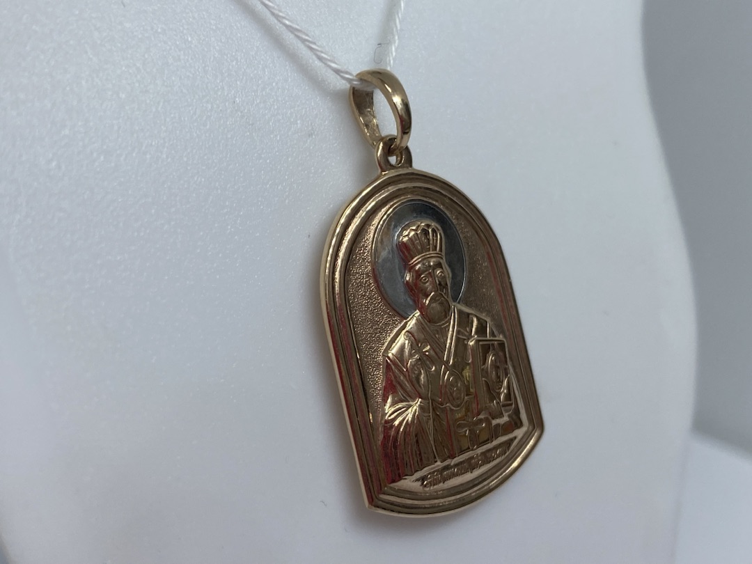 ПОДВЕСКА ИКОНА БЕЗ КАМНЯ (Au 585)