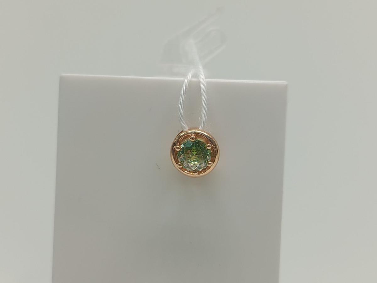 ПОДКМ585 ПОДВЕСКА С КАМНЕМ (Au 585)