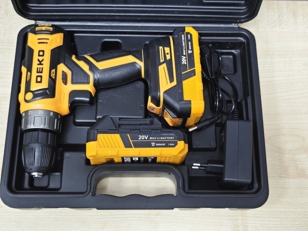 Шуруповерт Deko ZKCD20V