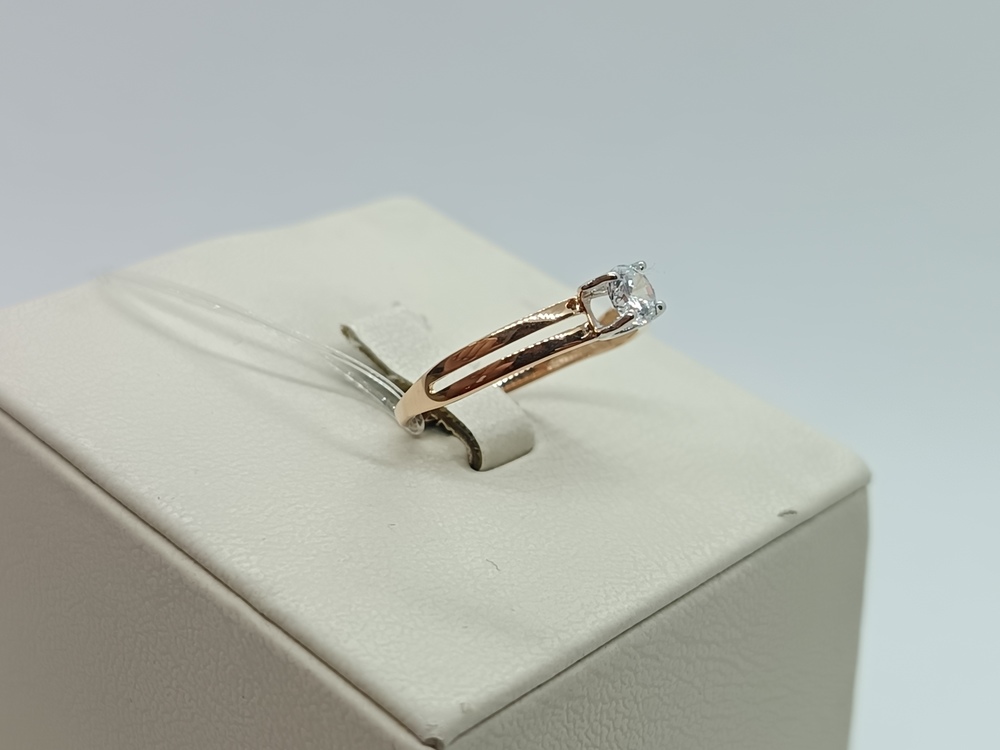 КОЛЬЦО С КАМНЕМ (Au 585)