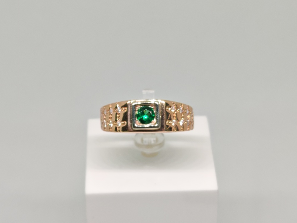 ПЕЧКМИ585 ПЕЧАТКА С КАМНЯМИ (Au 585)