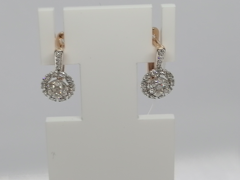 СЕРЬГИ БРИЛЛИАНТ (Au 585)