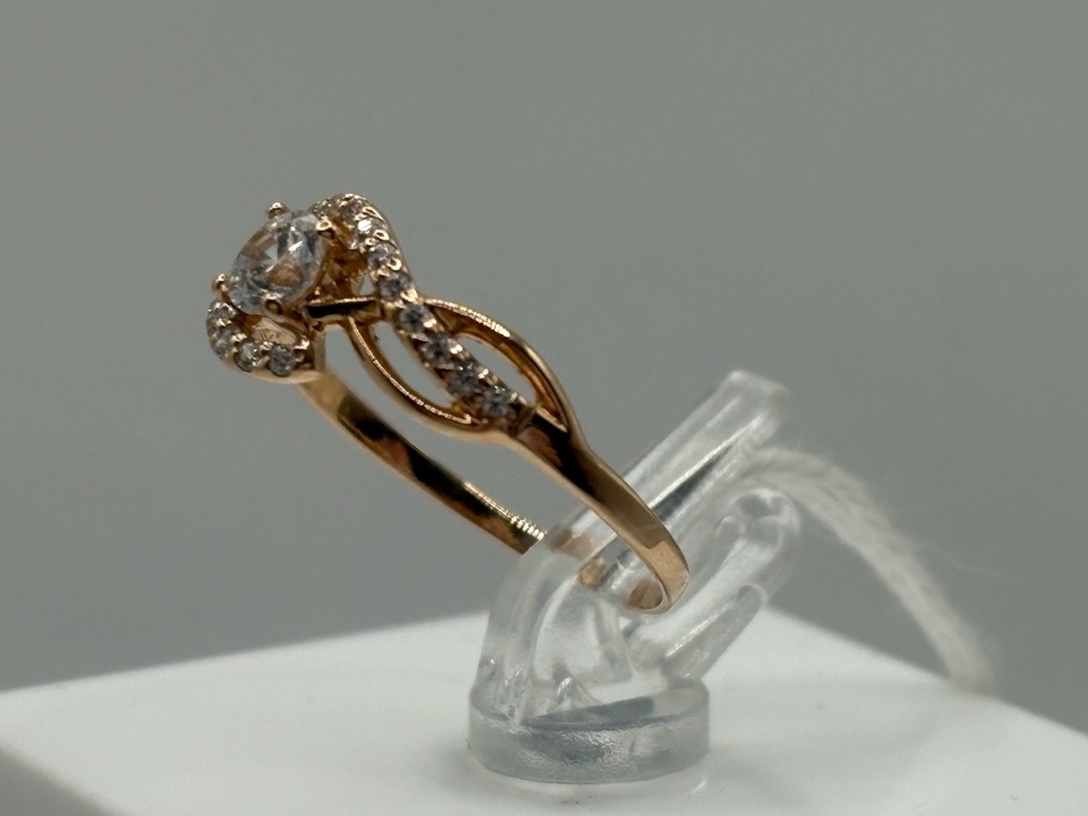 КОЛКМИ585 КОЛЬЦО С КАМНЯМИ (Au 585)