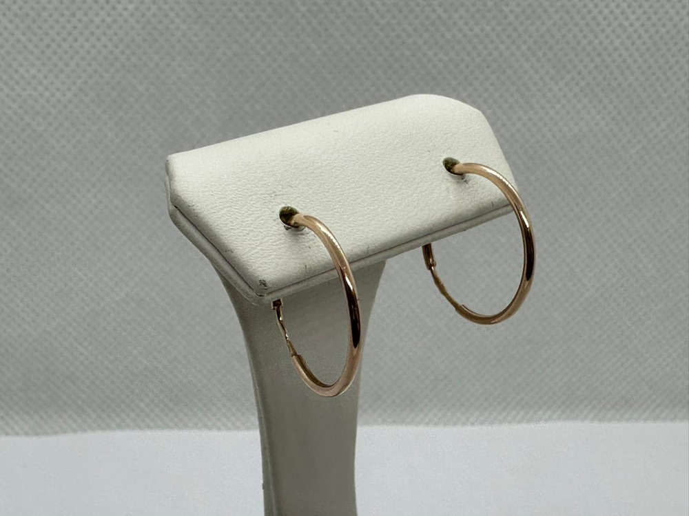 140058 СЕРЬГИ КОНГО (Au 585)